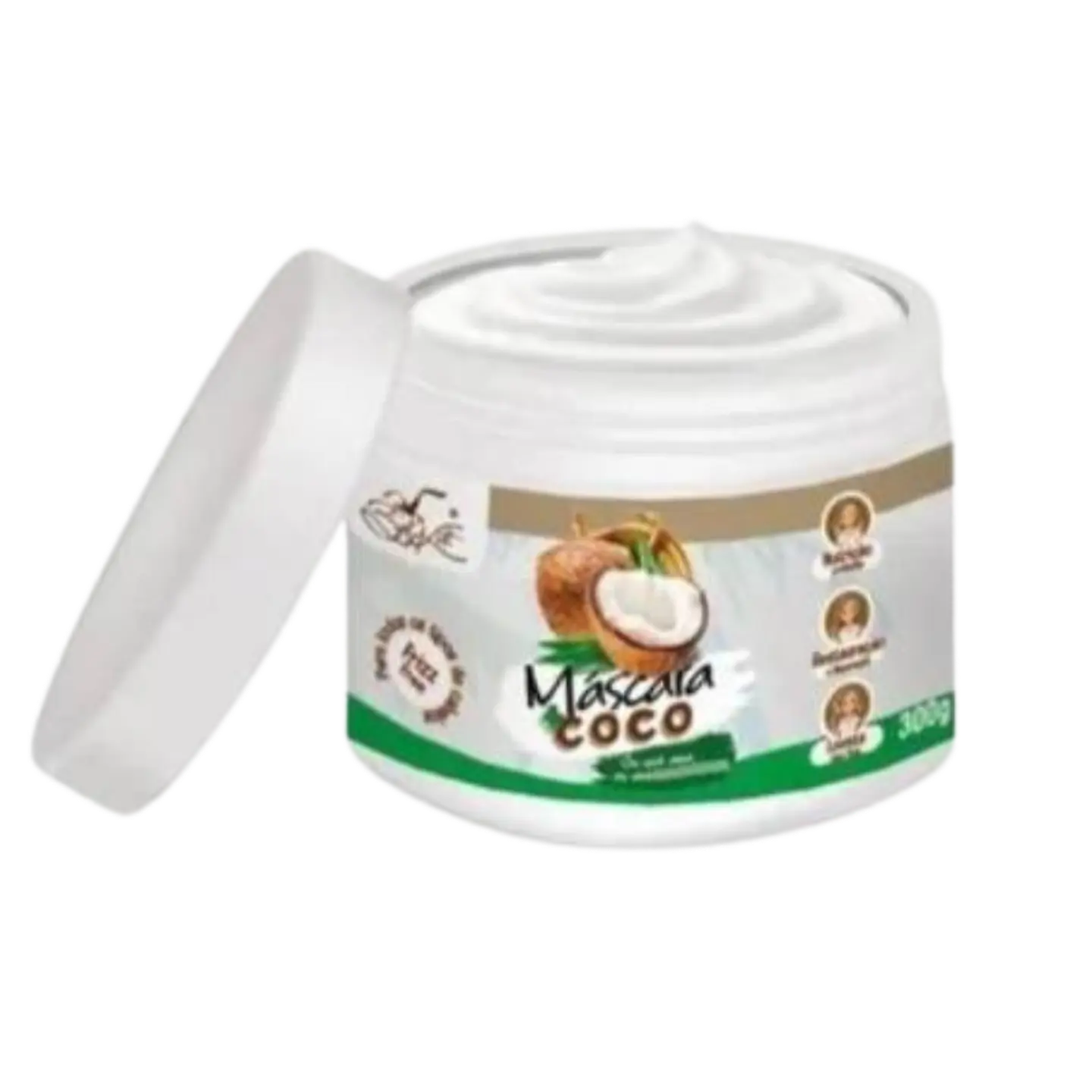 Coco Máscara Capilar 300 grs – Nutrición y brillo con aceite de coco
