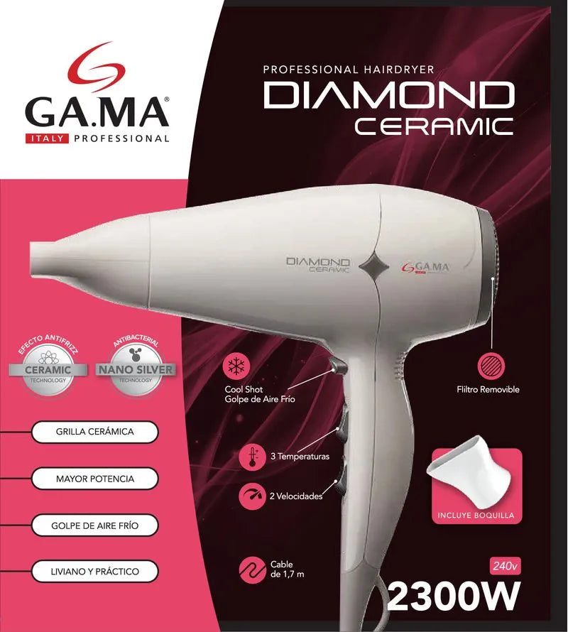 Secador Diamond Ceramic - GAMA