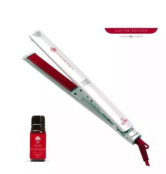 Plancha De Cabello Gama Elegance Tsubaki + Oil