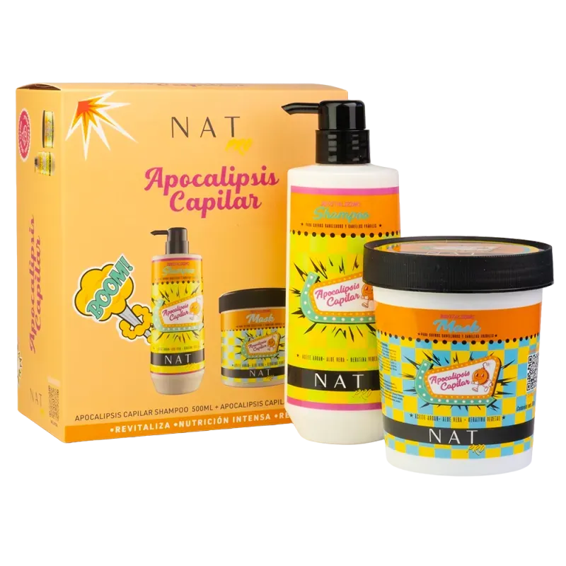 Combo Apocalypsis Hair - Shampoo + Mascarilla de Rescate capilar
