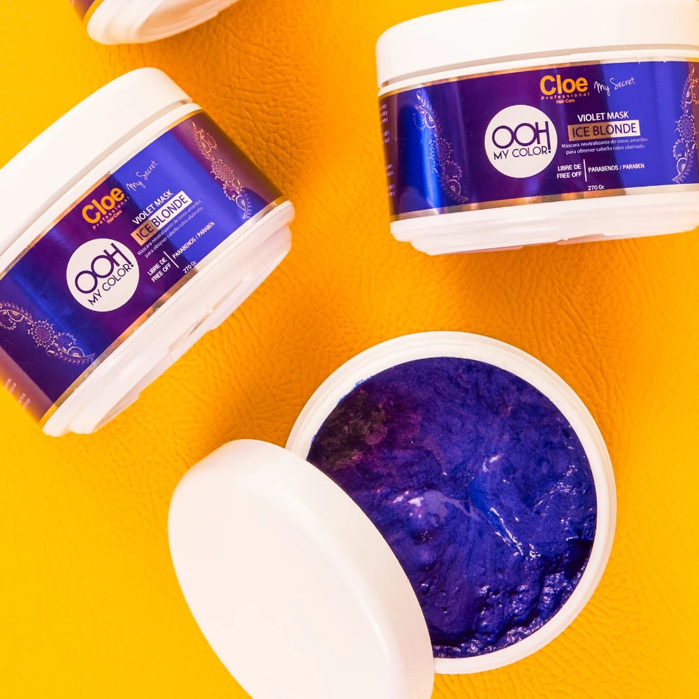 Máscara Violeta Ooh My Color Ice Blonde 270 Gr