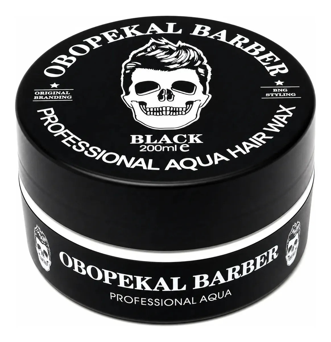 Cera Obopekal Para Cabello Y Barba 200g Negro