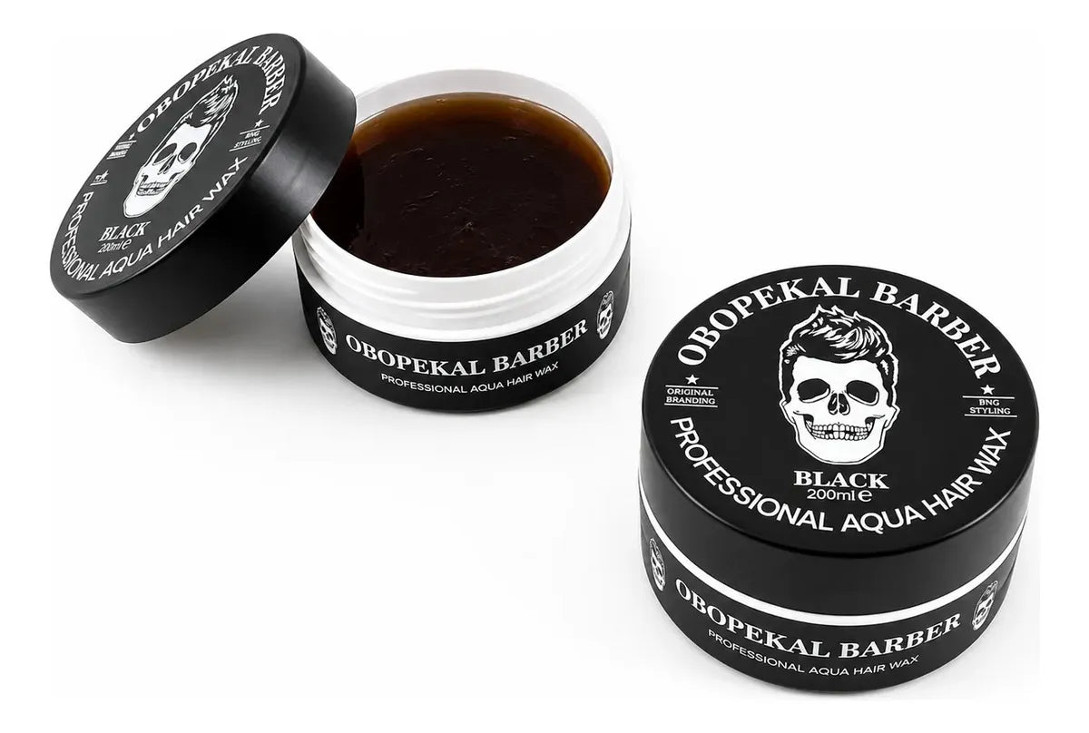 Cera Obopekal Para Cabello Y Barba 200g Negro