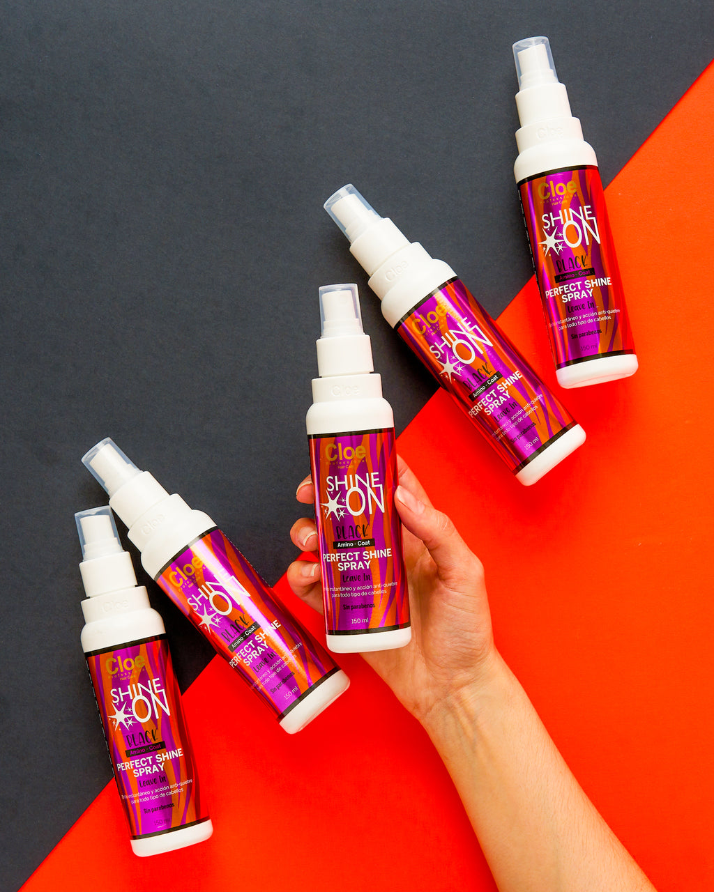 Shine On Black - Spray de Brillo 150 Ml