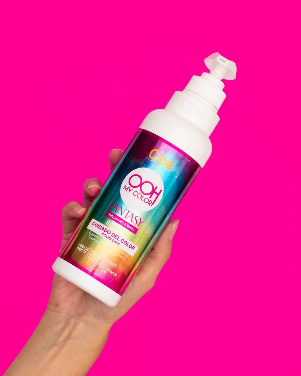 Shampoo Cloe Ooh My Color Fantasy 400ml Protege Color Brillo Suavidad Antioxidante