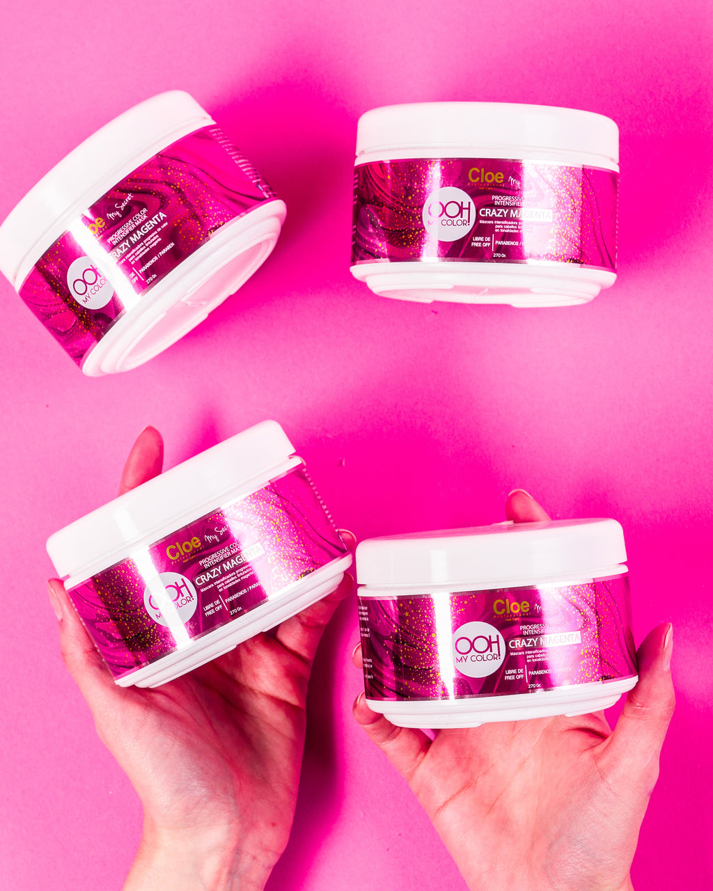 Crazy Magenta Ohh My Color Mask 270 Gr