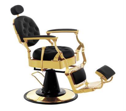 Sillon Barbero Grande color oro