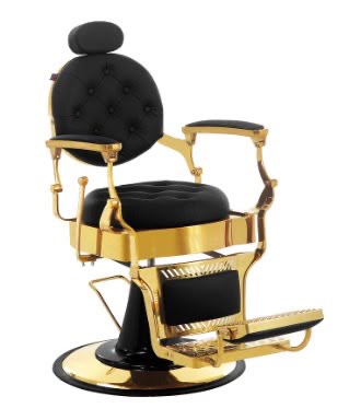 Sillon Barbero Grande color oro
