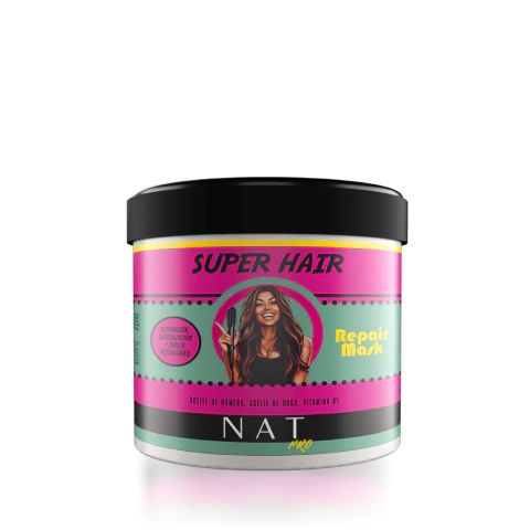 Máscara Capilar Superhair Reparación Intensiva 500 ml NAT PRO