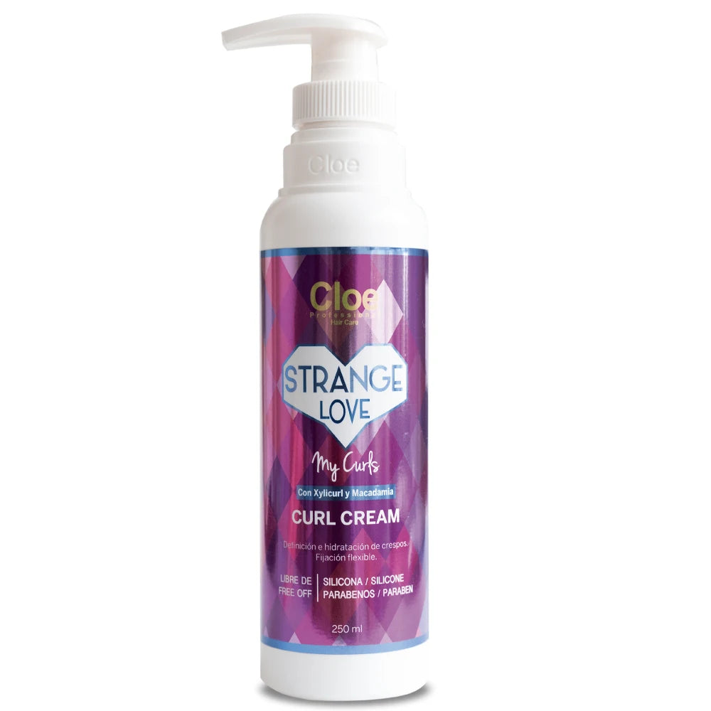 Crema para Rizos Strange Love 250 Ml
