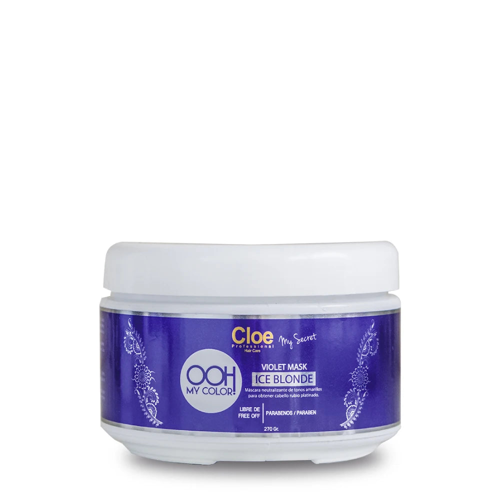 Máscara Violeta Ooh My Color Ice Blonde 270 Gr