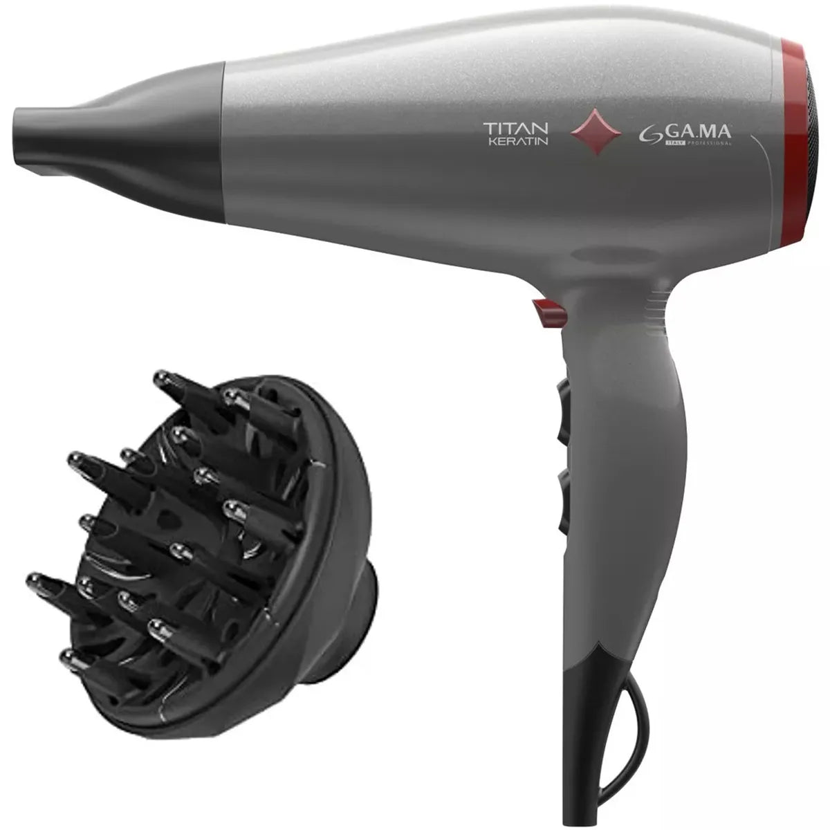 Secador Diamond Titan Keratin Gama Micro Glitt