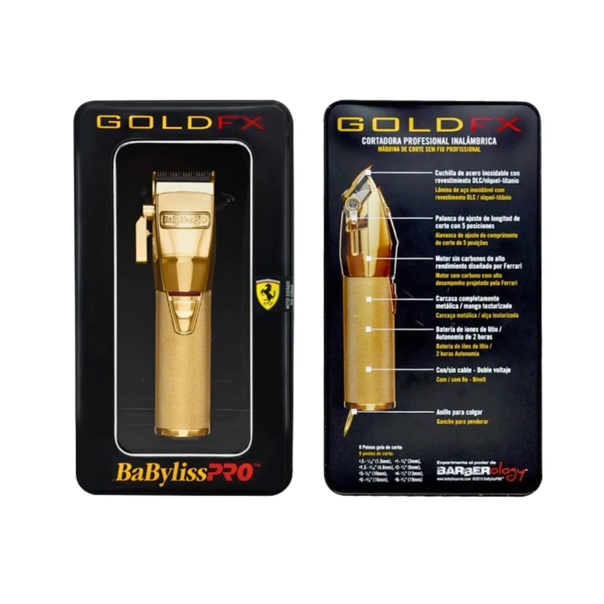 Cortadora de pelo Profesional BaBylissPRO GOLD B870GUZ