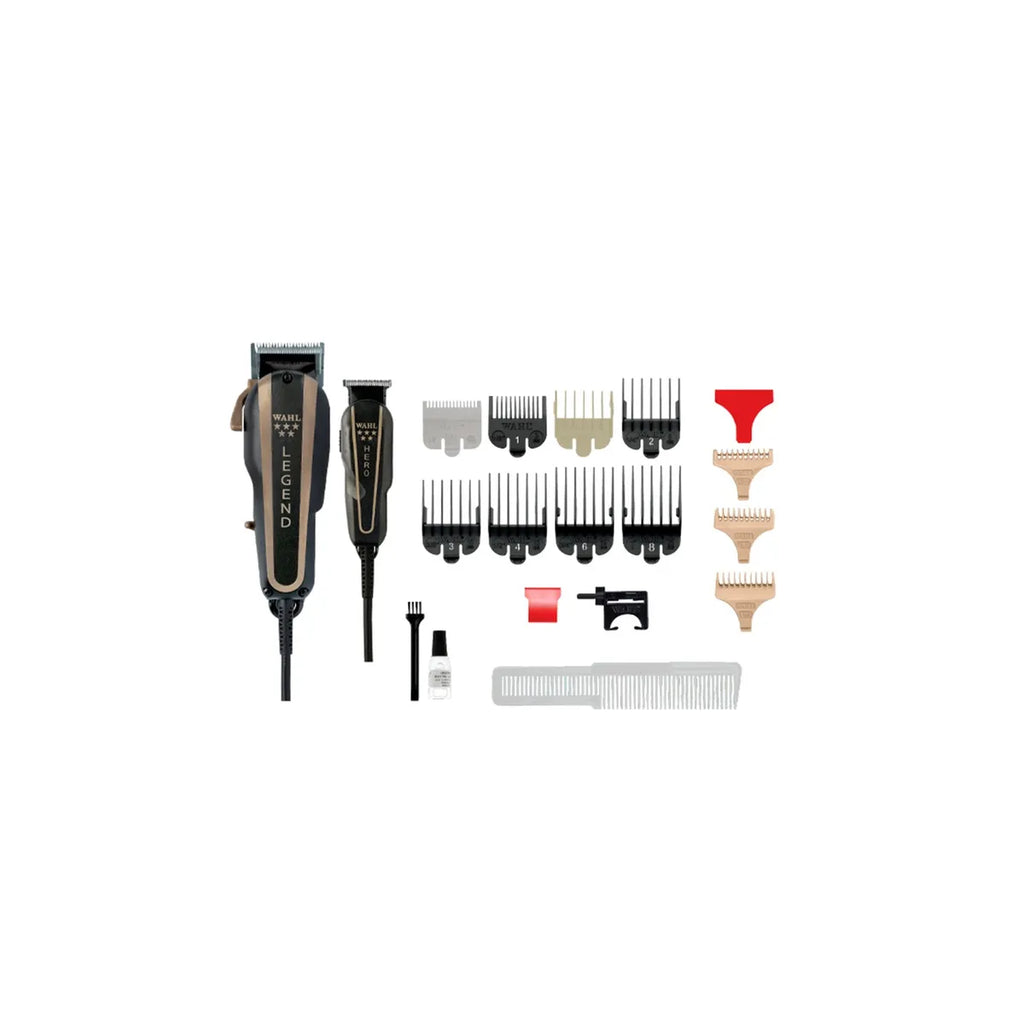 Maquina Wahl Barber Combo Legend + Hero 220v